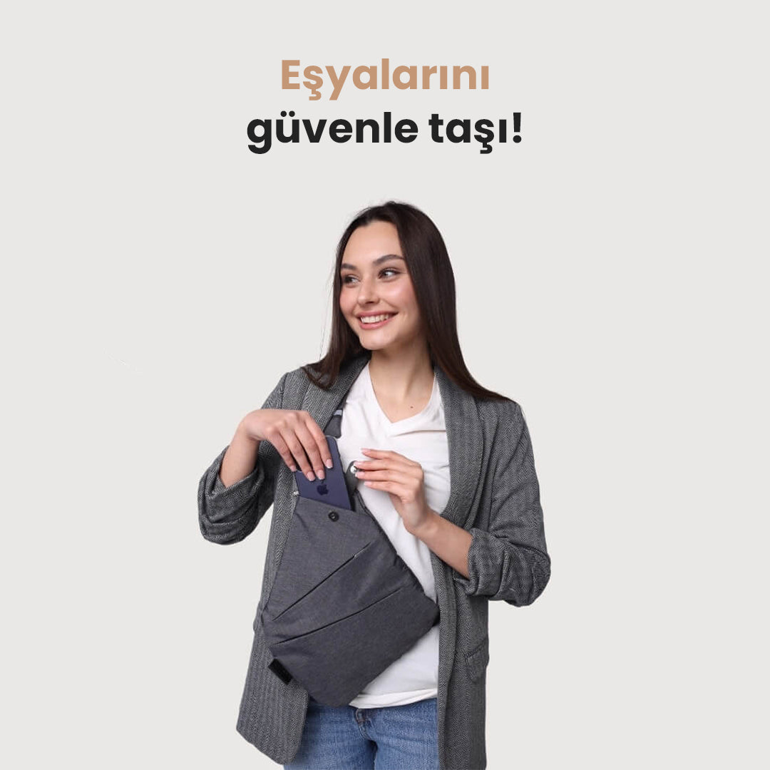 Hırsızlık Önleyici Seyahat Çantası