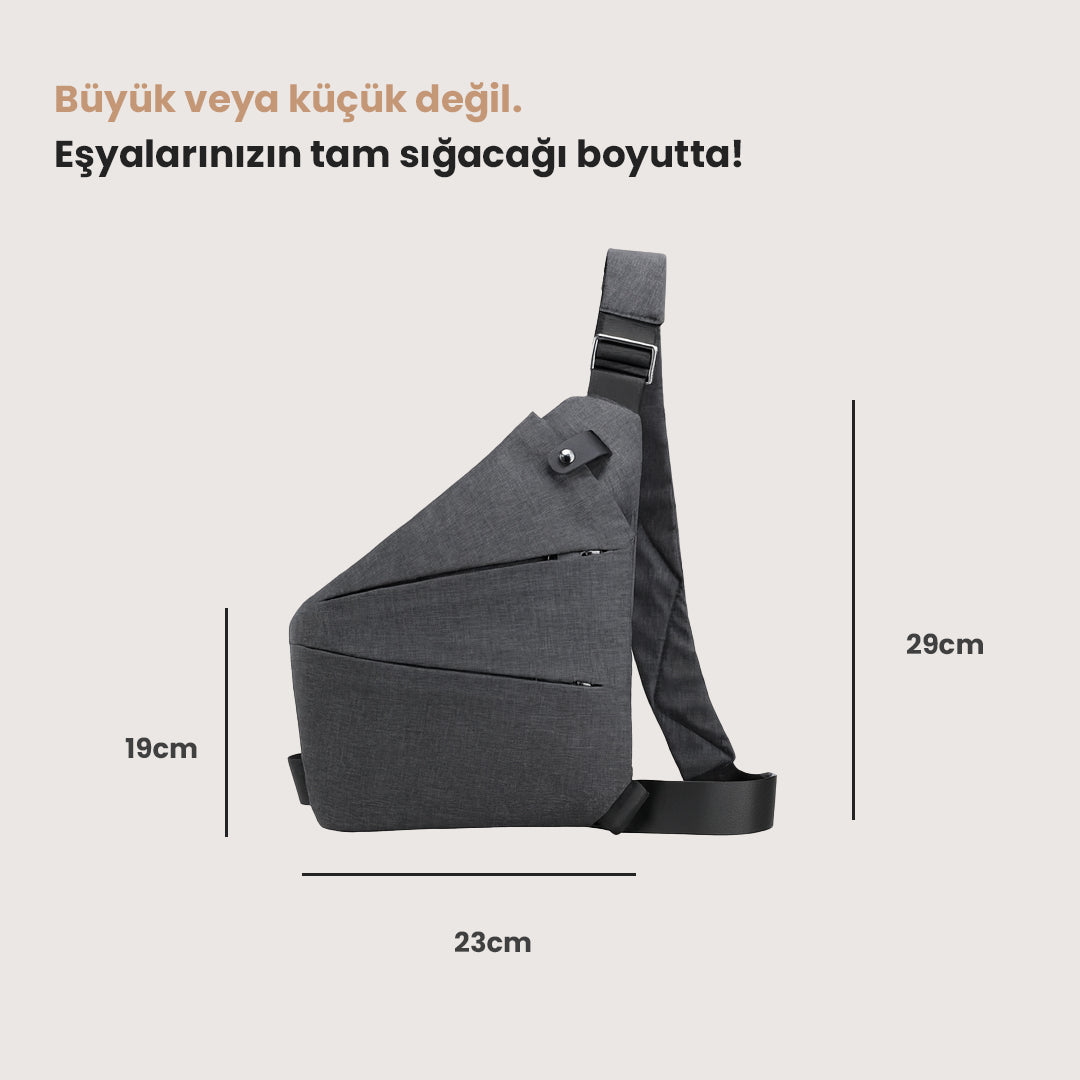 Hırsızlık Önleyici Seyahat Çantası
