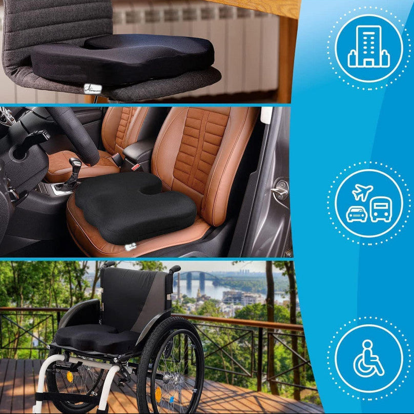 SeatEase – Deluxe Ortopedik Oturma Minderi