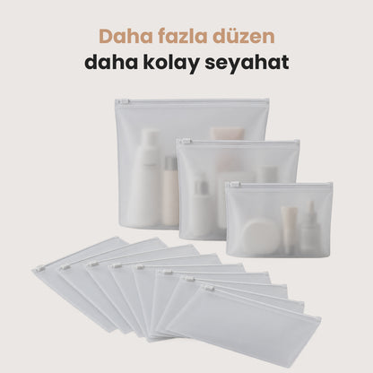 10'lu Fermuarlı Seyahat Torbası