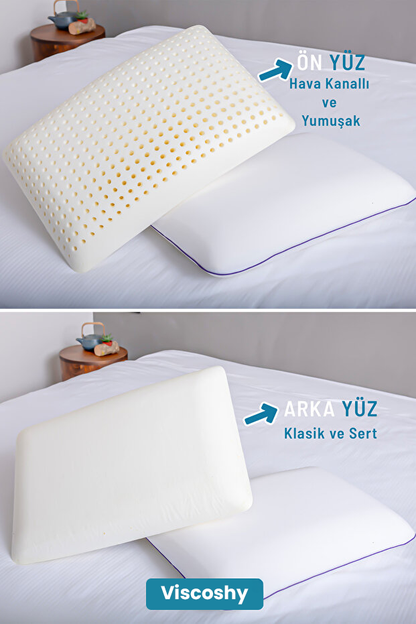 Viscoshy™ Solteria Çift Yüzey Farklı Sertlikte Ortopedik Yastık