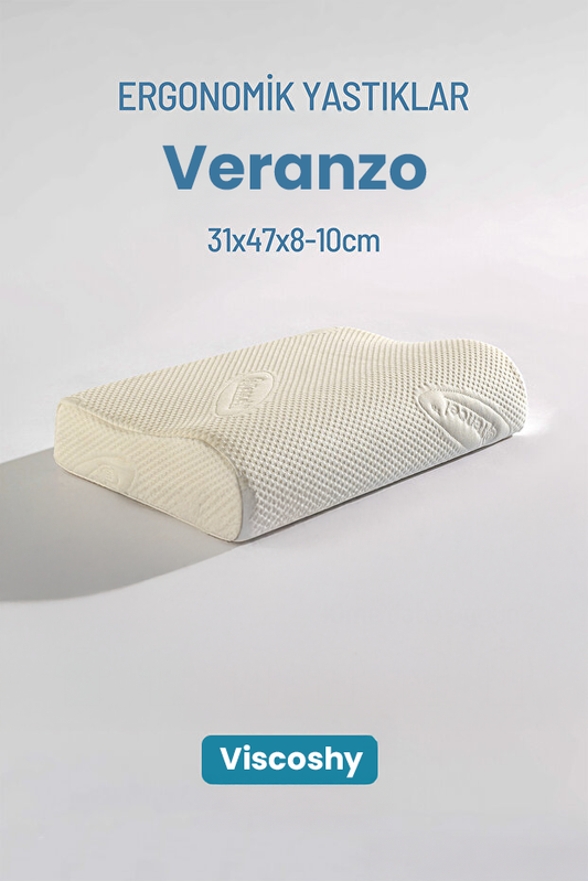 Veranzo Premium Ergonomik & Ortopedik Visco Yastık