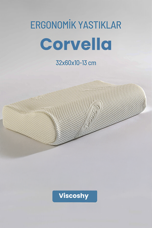 Corvella Superior Ergonomik & Ortopedik Visco Yastık