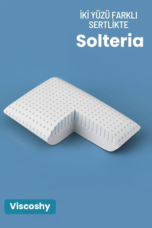 Viscoshy™ Solteria Çift Yüzey Farklı Sertlikte Ortopedik Yastık