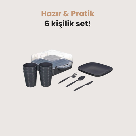 6 Kişilik Full Piknik Seti