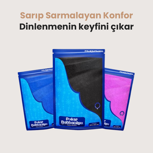 Çift Kişilik Polar Battaniye 180x210 cm