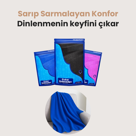 Çift Kişilik Polar Battaniye 180x210 cm
