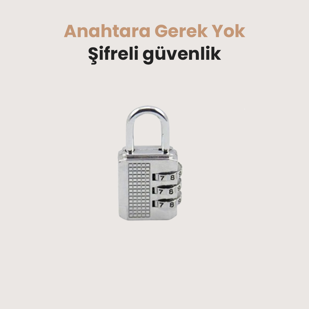 Şifreli Asma Kilit