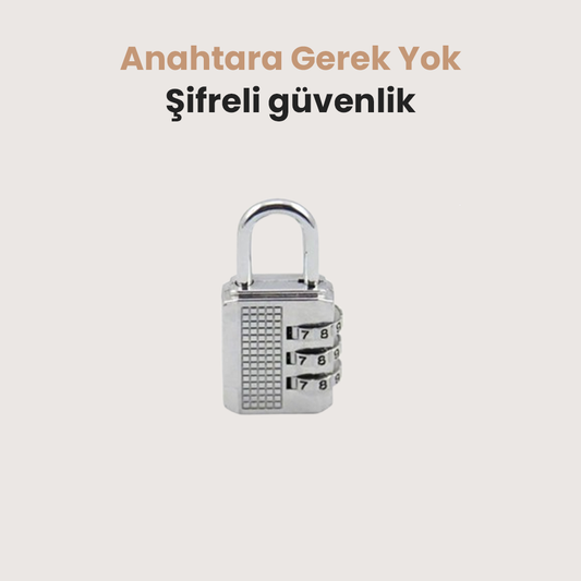 Şifreli Asma Kilit