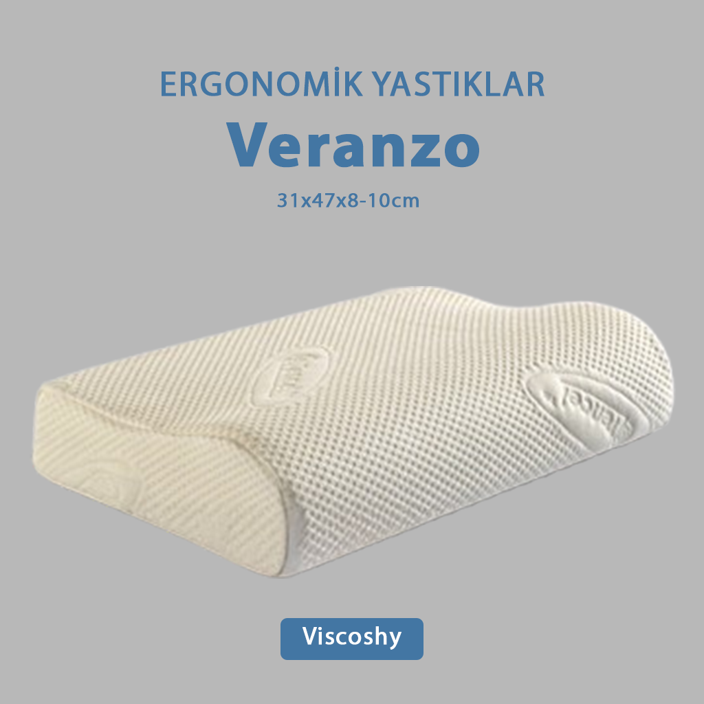 Viscoshy™ Veranzo Premium Ergonomik & Ortopedik Yastık