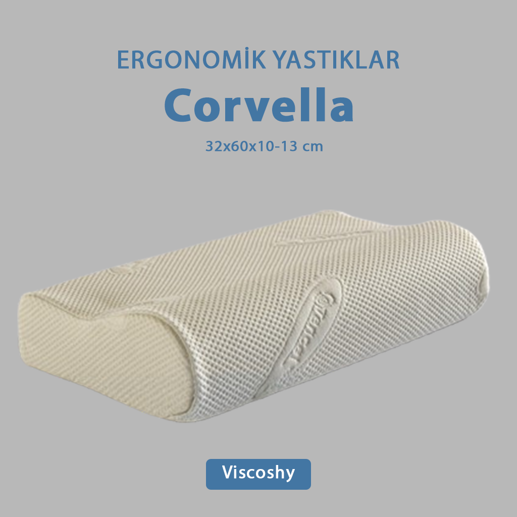 Viscoshy™ Corvella Superior Ergonomik & Ortopedik Yastık