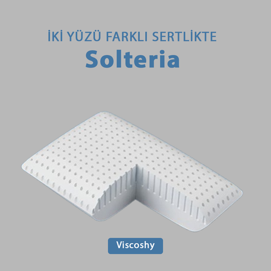 Viscoshy™ Solteria Çift Yüzey Farklı Sertlikte Ortopedik Yastık