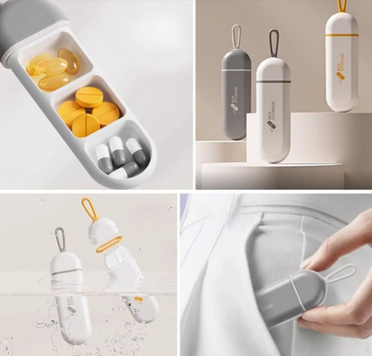 3 Bölmeli İlaç Saklama Kutusu