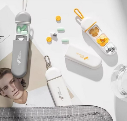 3 Bölmeli İlaç Saklama Kutusu