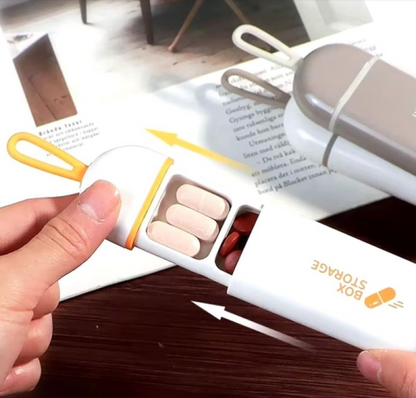 3 Bölmeli İlaç Saklama Kutusu