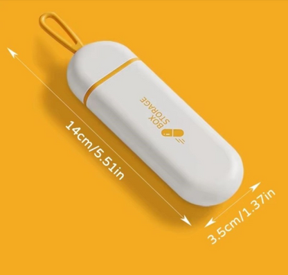 3 Bölmeli İlaç Saklama Kutusu