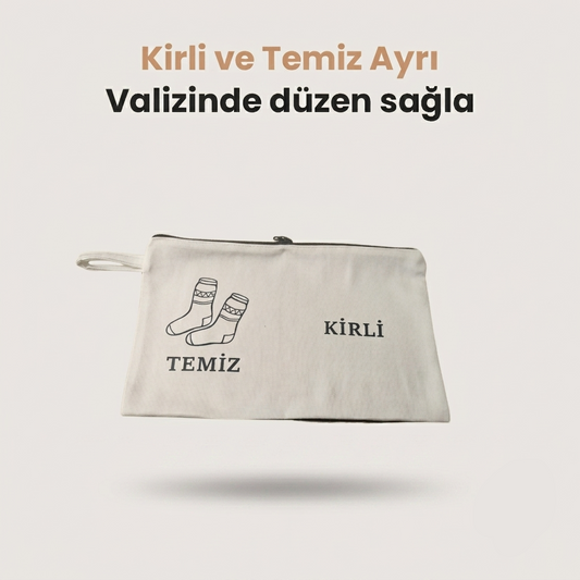 Kirli-Temiz Seyahat Düzenleyici Torba