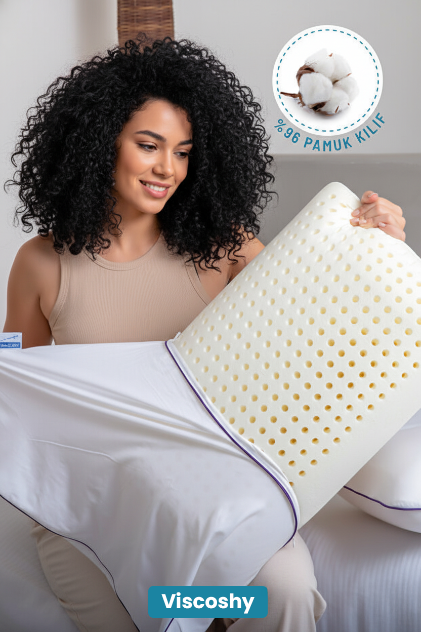 Viscoshy™ Solteria Çift Yüzey Farklı Sertlikte Ortopedik Yastık