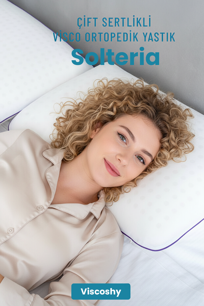 Viscoshy™ Solteria Çift Yüzey Farklı Sertlikte Ortopedik Yastık