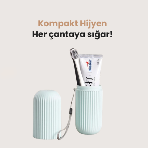 Hijyenik Diş Fırçası Seyahat Kutusu