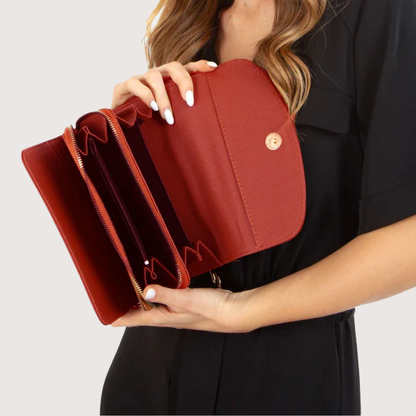 3 Bölmeli Kadın Cüzdanı