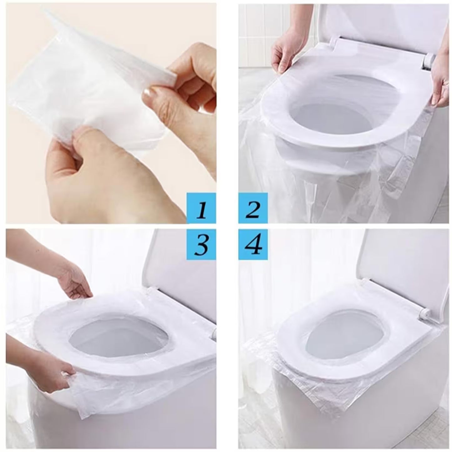 Hijyenik Tek Kullanımlık Klozet Kapağı (5 adet)