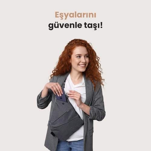 Hırsızlık Önleyici Seyahat Çantası