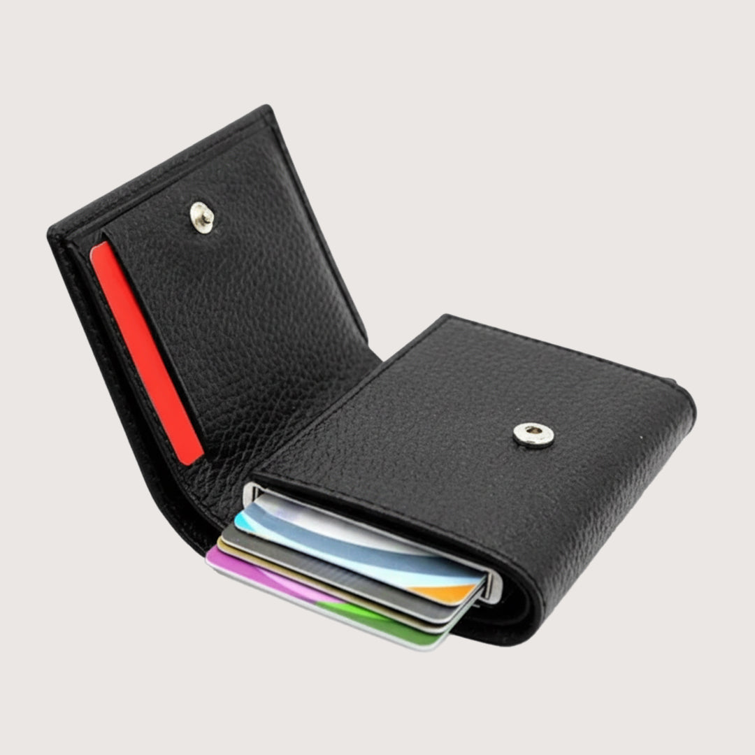 RFID Korumalı Kızaklı Cüzdan