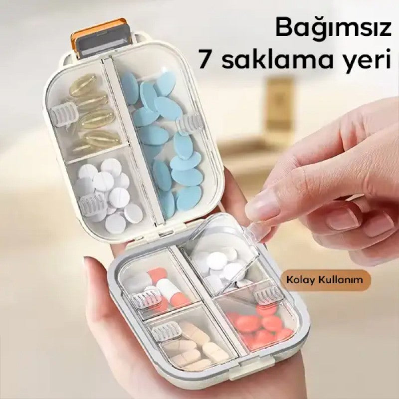 Çok Bölmeli İlaç Kutusu